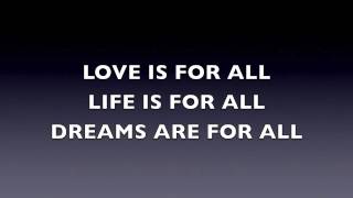 Far East Movement "For All"-{Official Lyric Video}