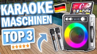 KARAOKEMASCHINEN kaufen: Top 3 Karaokemaschinen 2025 im Vergleich!