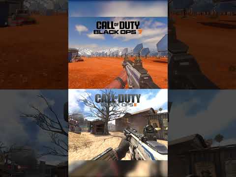 The Peacekeeper in Bo7 vs Bo2 #callofduty #blackops7