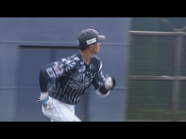 【ファーム】長打2本で追いついた!! ライオンズ・長谷川信哉の同点タイムリー2ベース!! 2024年8月10日 北海道日本ハムファイターズ 対 埼玉西武ライオンズ