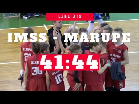 LJBL U-13 IMSS 2005 - Mārupes SC 2005 [14.01.2018.]