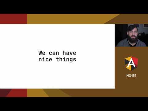 NG-BE 2021 - Lightning Talk - Mike Hartington - High performance design of angular