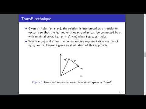 SIGIR eCom'20 paper31: Improved Session based Recommendation using Graph-based Item Embedding