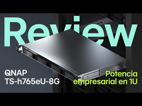 QNAP TS-h765eU-8G: ¿hasta dónde llega un NAS empresarial en 1U?