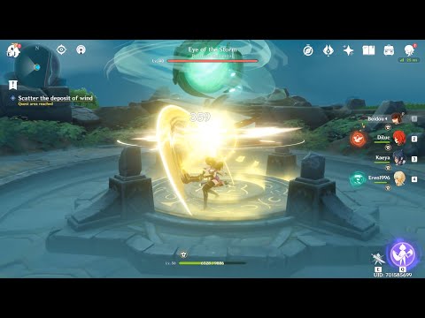 Secret Island ''Observe the shadow on the sundial'' [Time and the wind] Genshin Impact