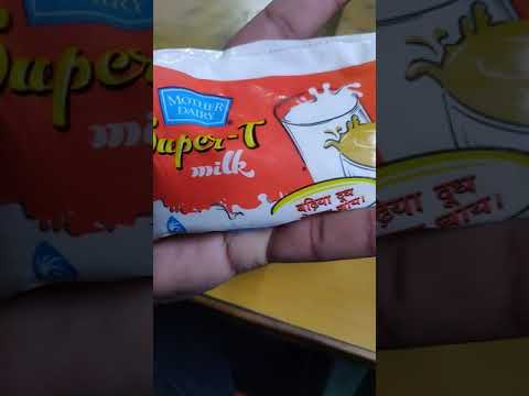 Mother Dairy milk chhota pack (only 10 rupees 170ml pack)