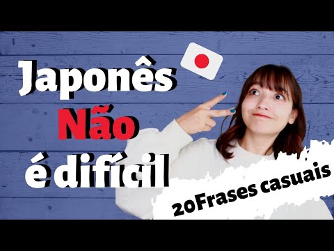 20 Frases Básicas e Casuais em JAPONÊS [aula de japonês]