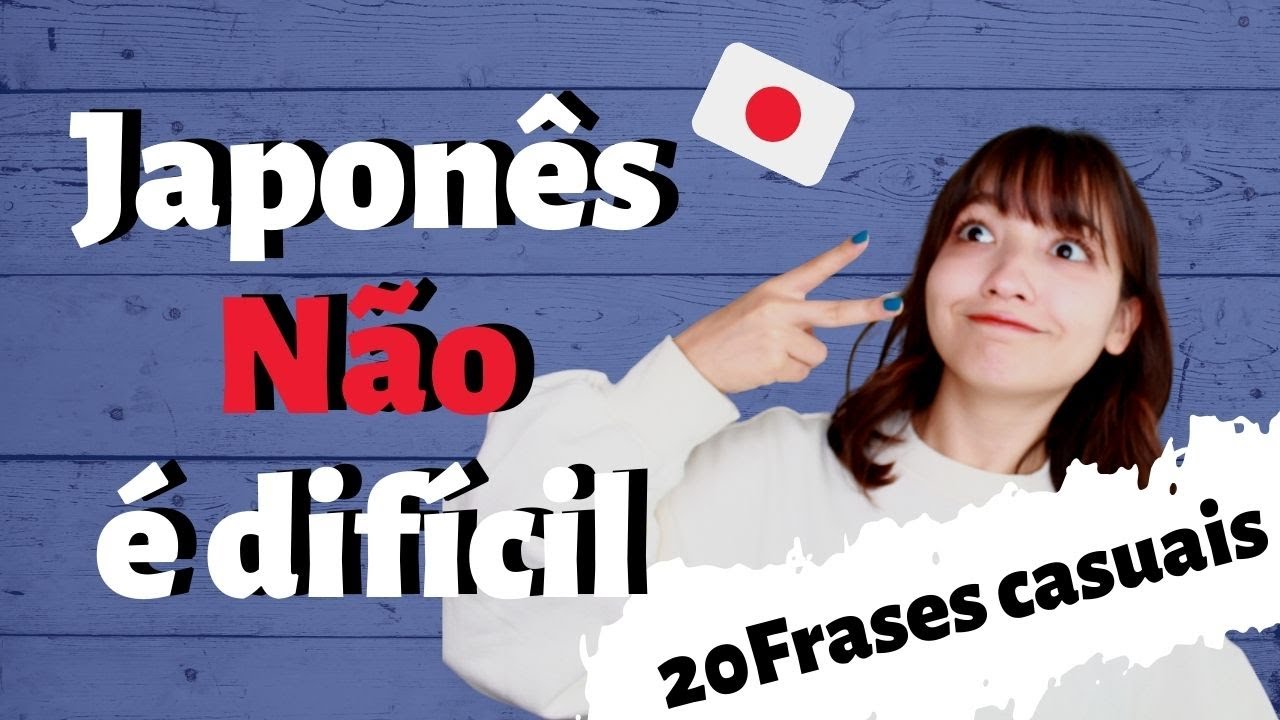 20 Frases Básicas e Casuais em JAPONÊS [aula de japonês]