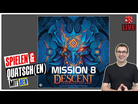 Descent: Legenden der Finsternis - Mission 8 - Brettspiel Live Let's Play