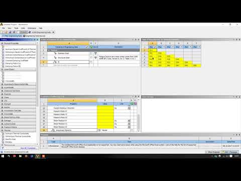 ANSYS Tutorials|Workbench 15|Engineering Data|Part 1