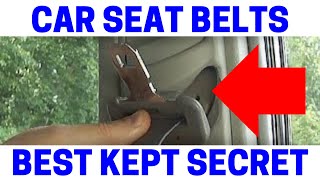 How To Make Car Seat Belts Work Like New Again - Easy Fix!
