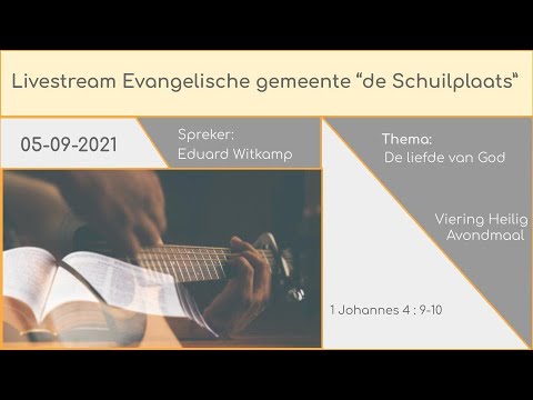 Dienst zondag 5 september 2021