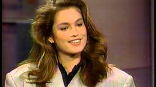 CINDY CRAWFORD - 23 - INTERVIEW - 1989