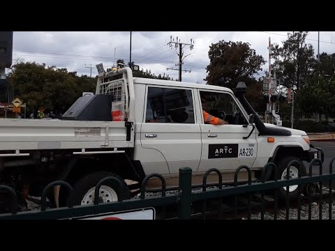 AR-230 Toyota Landcruiser Hi-Rail Truck At Dudley Park