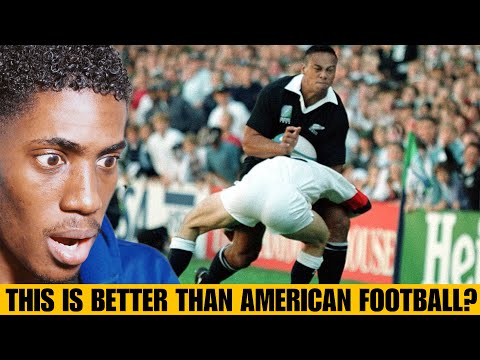 American reacts to 32 Great Rugby Tries - Impossible to Forget!