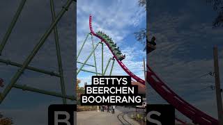 IRRE! 24 Stunden Achterbahn-Marathon! Bettys Beerchen Boomerang bei Karls #Shorts