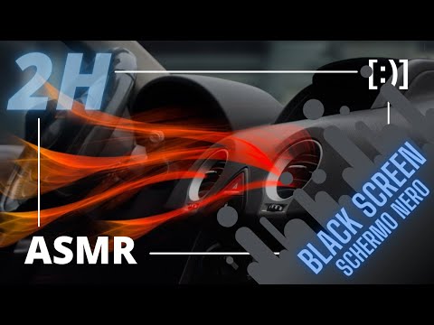 A car ride in the night with the heating on (ASMR) relaxing white noise for deep sleep