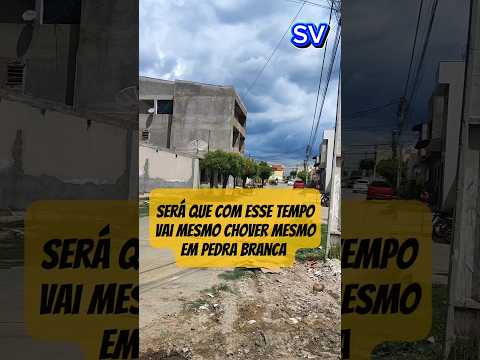 🌦️ Previsão do tempo para hoje em Pedra Branca (Ceará, Brasil)
