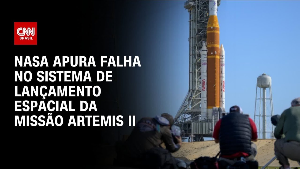 Artemis II: Nasa apura falha em foguete momentos antes do lançamento | CNN 360º