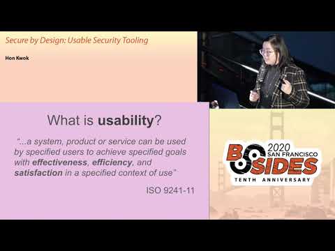 Image thumbnail for talk Secure by Design: Usable Security Tooling