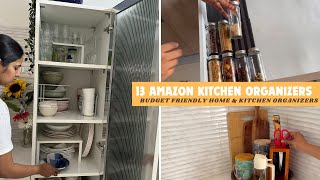 13 AMAZON USEFUL KITCHEN ORGANIZERS || Budget-friendly HOME & KITCHEN Organizers || Amazon best buy