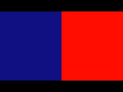 Color Changing Screen Red Blue - Police Led Lights Colors [10 Hours]