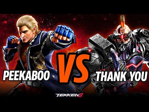 Tekken 8 | Steve (Peekaboo) vs Jack-8 (Thank You) | Intense Matchup!