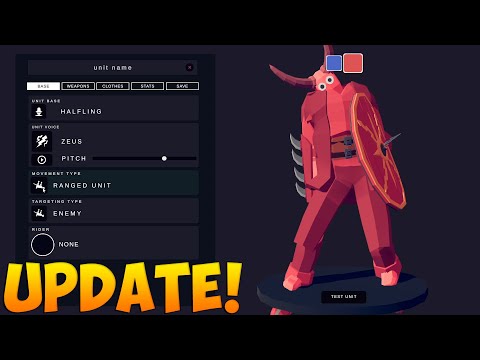 UNIT CREATOR TABS! ► Totally Accurate Battle Simulator (BETA)