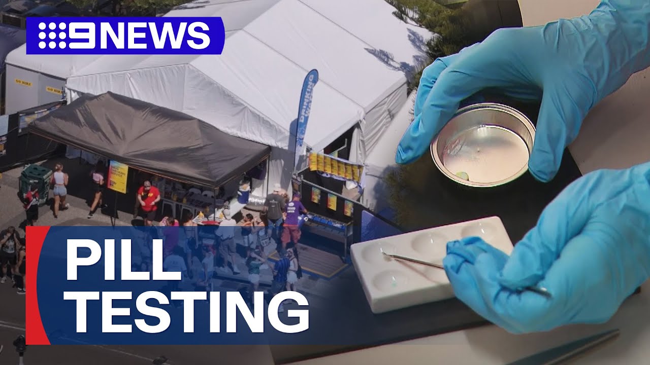 First trial of pill testing at NSW music festival | 9 News Australia