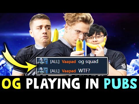 Imagine you met OG squad in PUBS?! - OG just having fun on their BOOT CAMP DOTA 2
