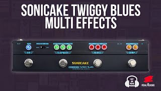 Video thumbnail for Sonicake Twiggy Blues Multi effects by The Pedal Picassos