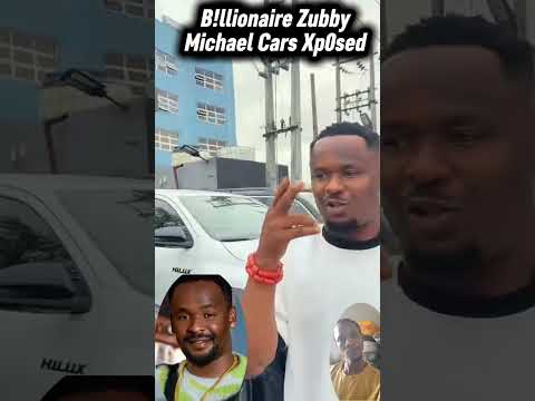 B!llionaire ZubbyMichael Cars Xp0sed #actor #car #trending #shorts