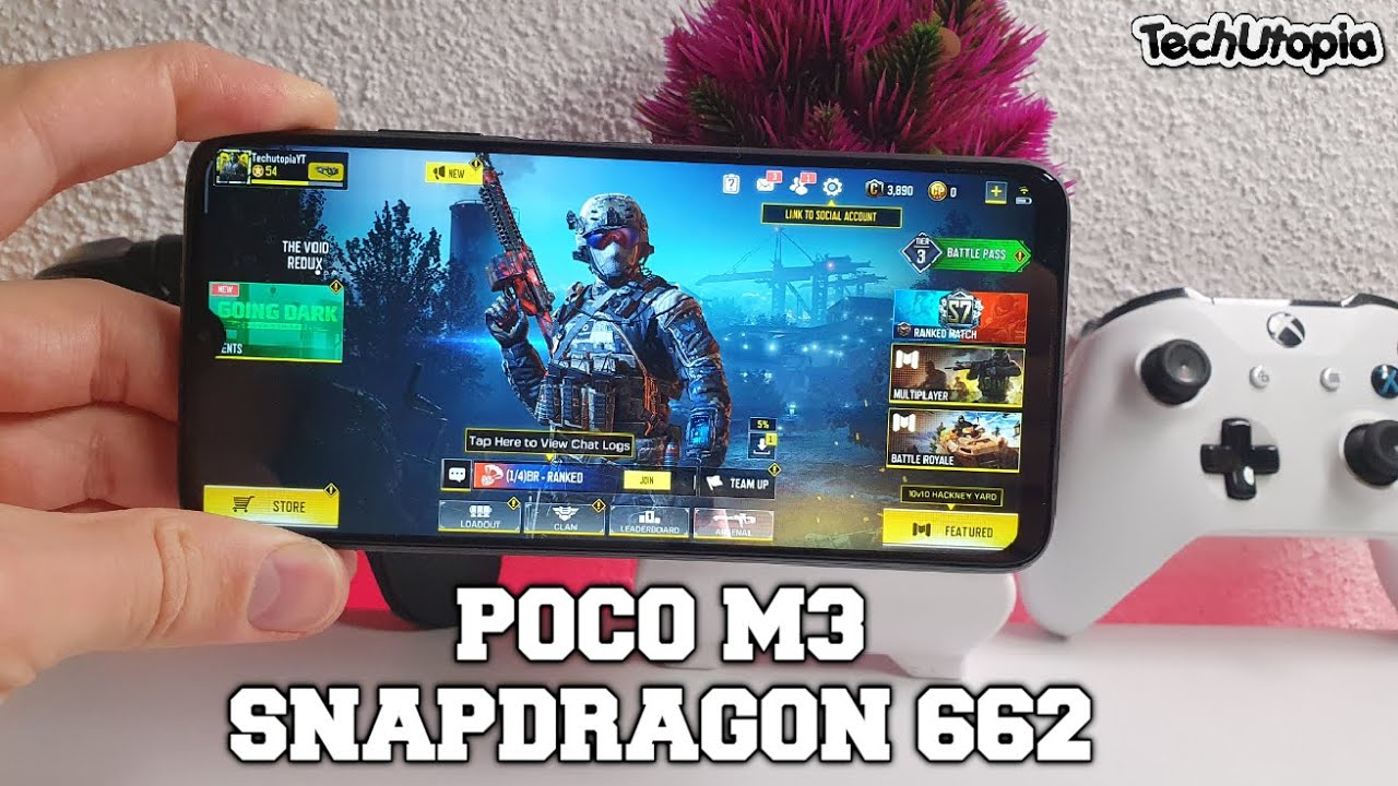 Poco M3 Gaming test Snapdragon 662! With FPS meter/heating/thermals/battery/power/CPU monitoring!