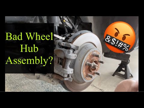 2018 Ford Edge Rear Brake Replacement // Wheel Hub Assembly Gone Bad // Thez Nutz Garage Episode #77
