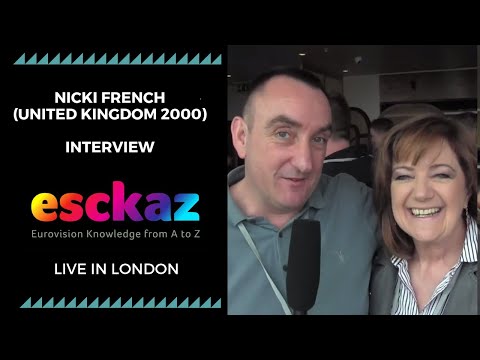 ESCKAZ in London: Interview with Nicki French (United Kingdom at the Eurovision 2000)