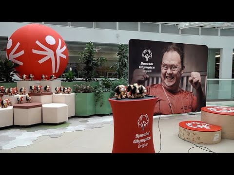 Special Olympics: Tischtennis spielen in der Europäischen Kommission