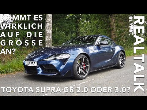 Kommt es wirklich auf die Größe an? TOYOTA Supra REALTALK! Welcher Motor soll es sein? 2.0 oder 3.0?