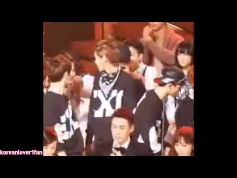 140116 KRIS&AMBER CUTE MOMENTS&GLANCES!KrisBer! ♥