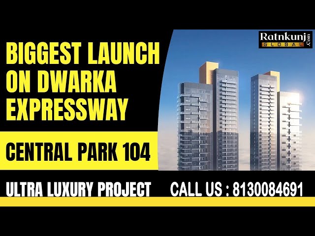 3bhk Luxury Apartments for sale Central Park Sector 104 Gurgaon