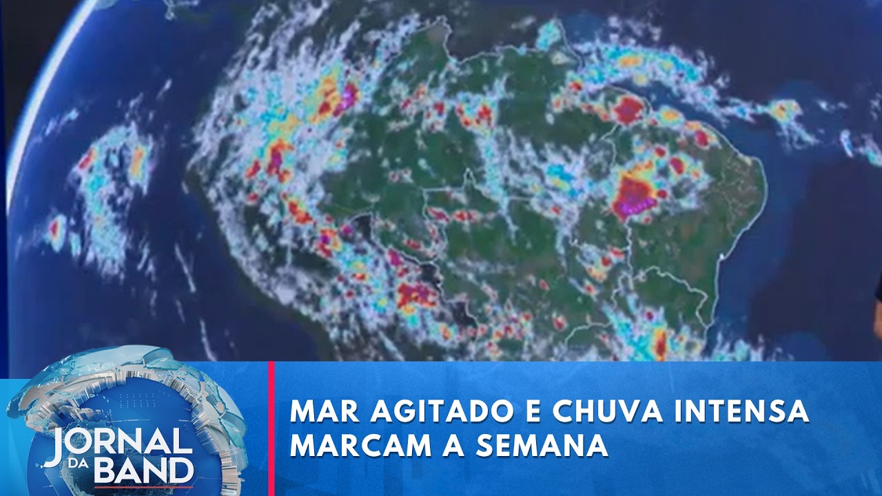 Mar agitado e chuva intensa marcam a semana no Sudeste e Sul | Jornal ...