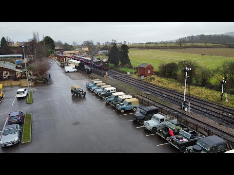 The 2023 Indigestion Run: Series Land Rovers at Toddington Railway