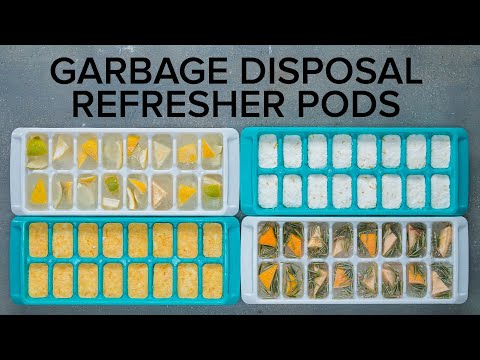 Homemade Garbage Disposal Refresher Pods