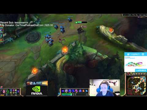 Incarnation duo Balls - LeBlanc vs Xerath Mid - League of Legends Gameplay