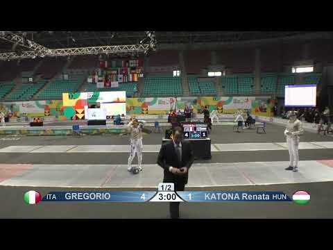 Tunis Grand Prix 2023 SWS - L32 - Rossella Gregorio ITA v Renata Katona HUN