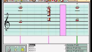 Mario Paint - &quot;Bad Boy&quot; (Razor Ramon WWE Theme)