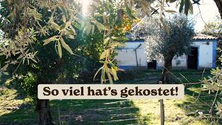 Was hat unser Haus in Portugal gekostet? – Der Preis für einen großen Traum 🇵🇹