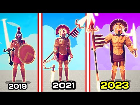 EVOLUTION OF NEW SECRET ARES ( 2023 ) | TABS - Totally Accurate Battle Simulator
