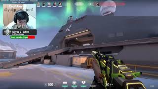 シルバー2  45の精一杯のヴァロラント  #ヴァロラント  #Valorant ＃Twitch