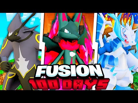 Wilson's Epic 100-Day Fusion Pixelmon Adventure!
