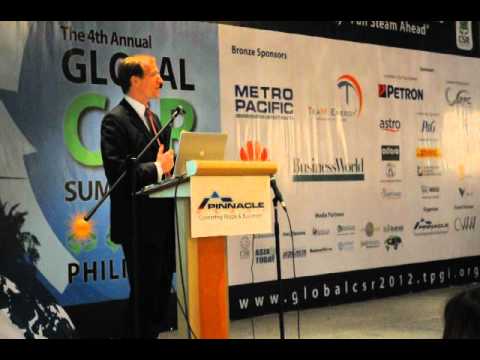 Keynote at the Global CSR Summit (2012)